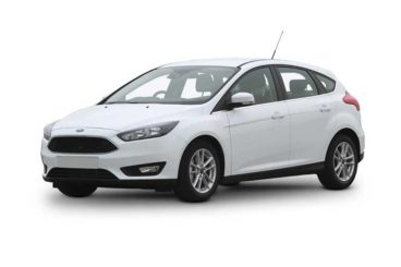 White Ford Focus Electric