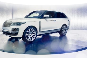 Geneva motorshow Range rover SV Coupe