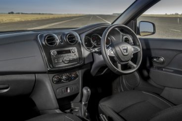 Interior of the Dacia Logan MCV Diesel Estate
