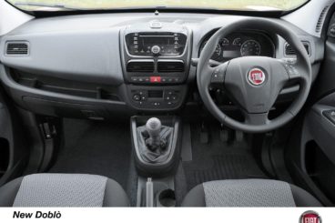 Interior view of the Fiat Doblo Diesel Estate