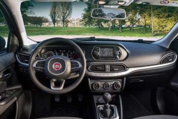 Interior of the Fiat Tipo