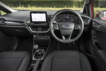Interior of the Ford Fiesta Hatchback