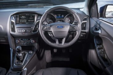 Interior of the Ford Focus Hatchback