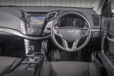 Interior view of the Hyundai i40 Saloon