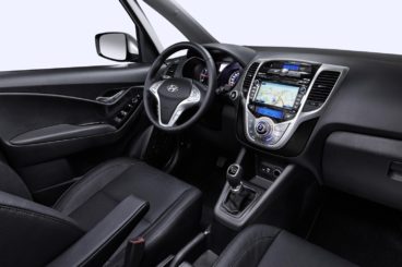 Interior of the Hyundai ix20 Hatchback