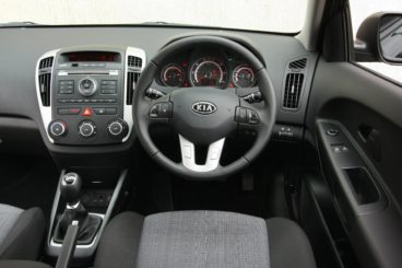 Interior of the Kia Cee'd Sportswagon