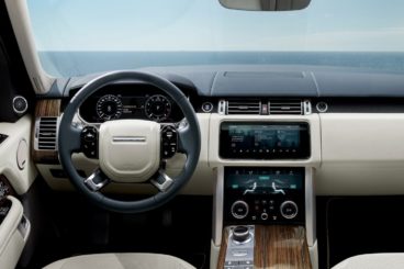 Interior of the Land Rover Range Rover Estate