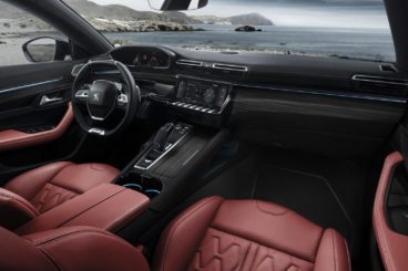 Interior of the Peugeot 508 SW Estate