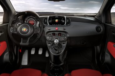 Interior of the Abarth 595C