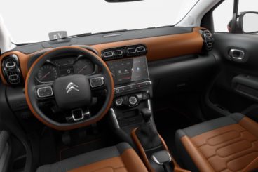 Interior of the Citroen C3 Aircross Hatchback