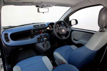 Interior of the Fiat Panda Hatchback