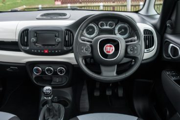 Interior of the Fiat 500L Wagon
