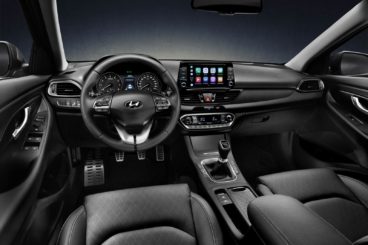 Interior of the Hyundai i30 FastBack