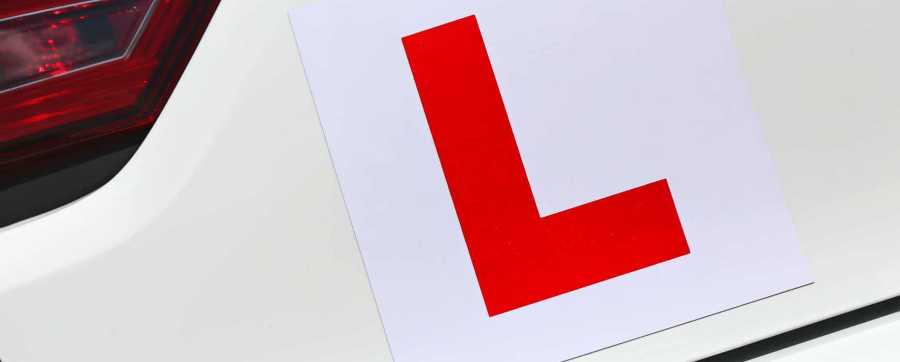 New driver laws - learner plate