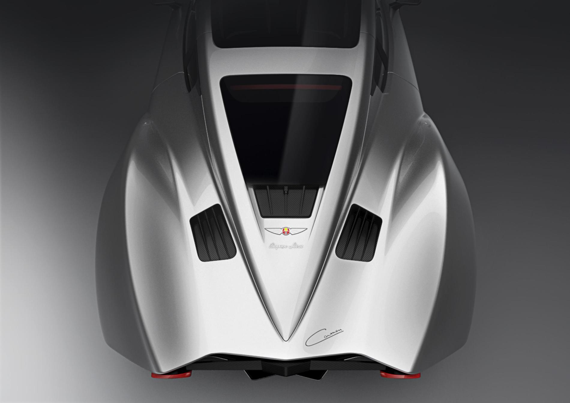 Hispano Suiza Carmen Rear view