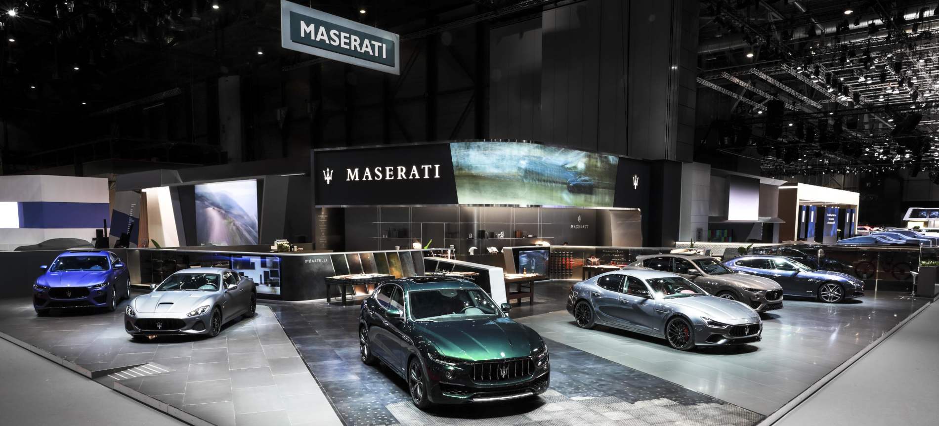 Maserati Stand at Geneva