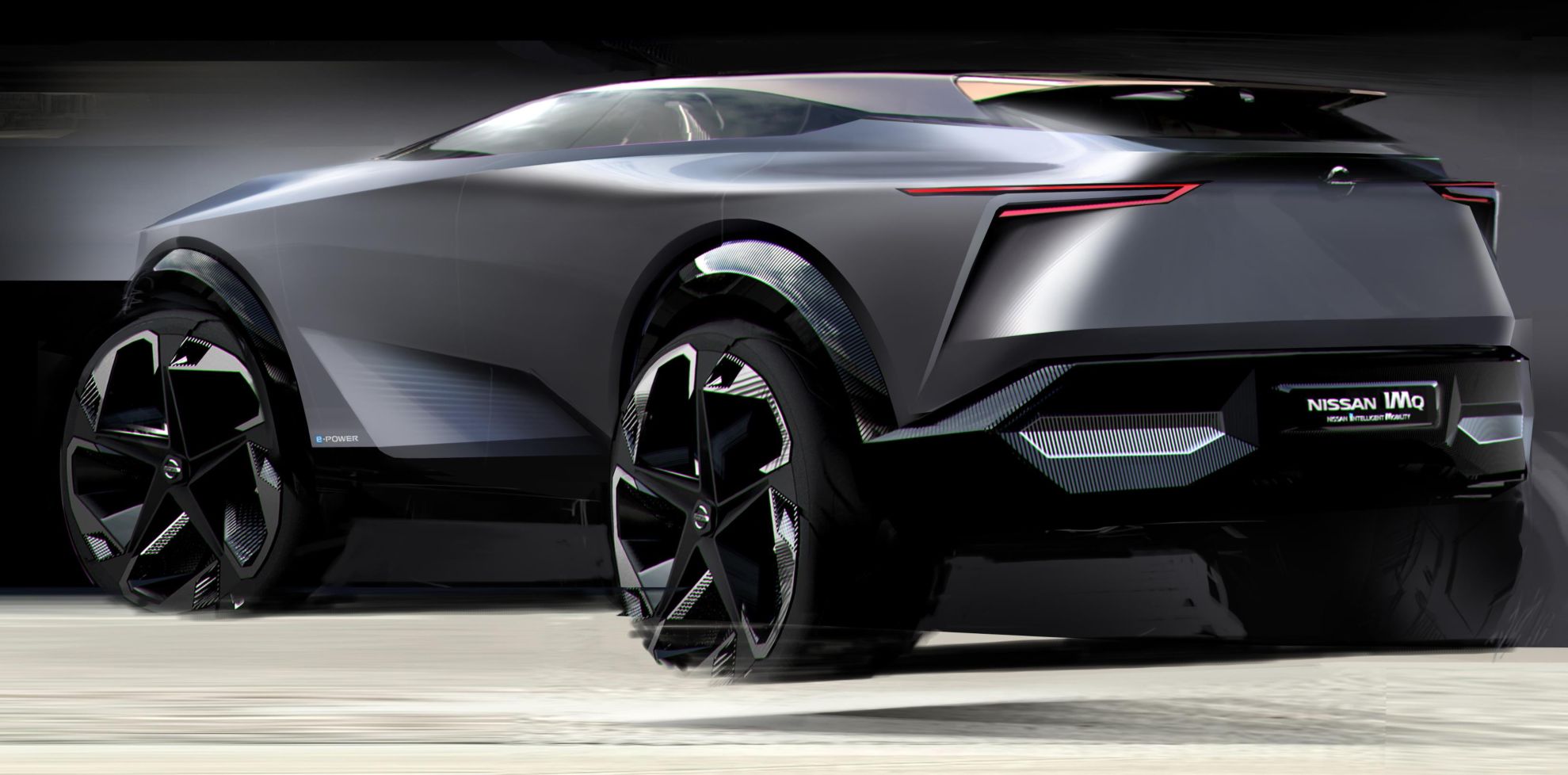Concept sketch of the Nissan IMQ