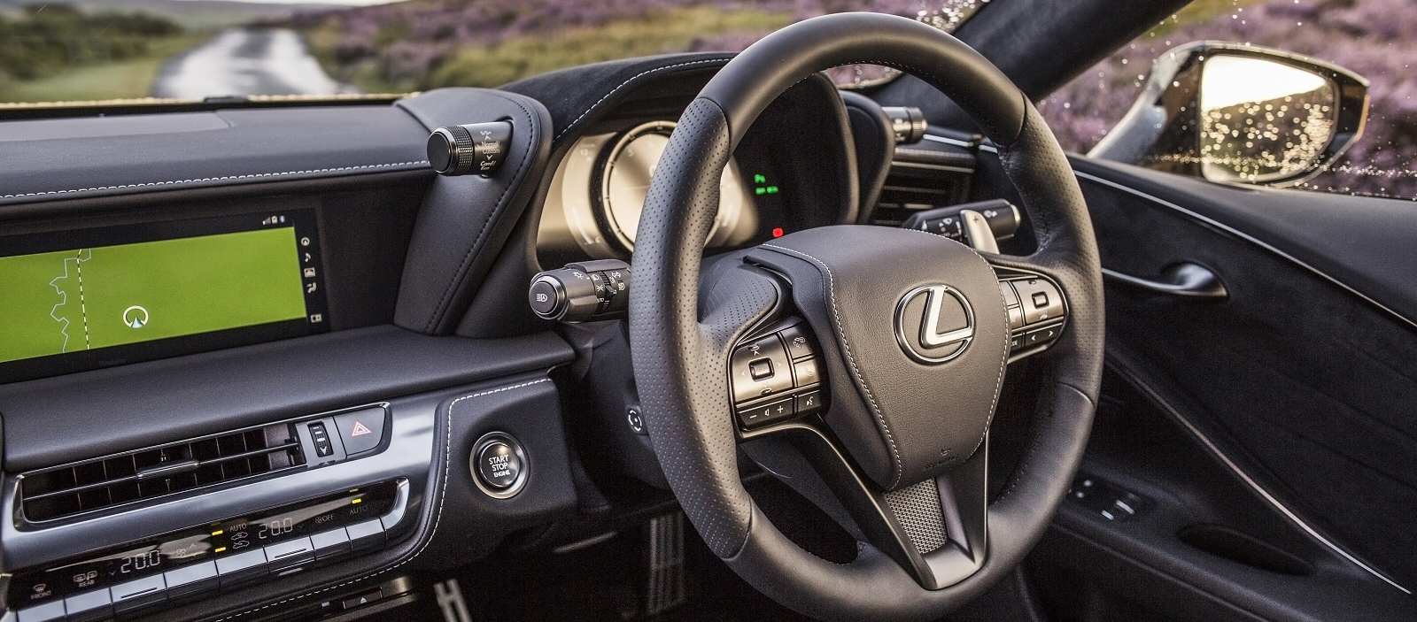 Lexus LC Coupe Interior view