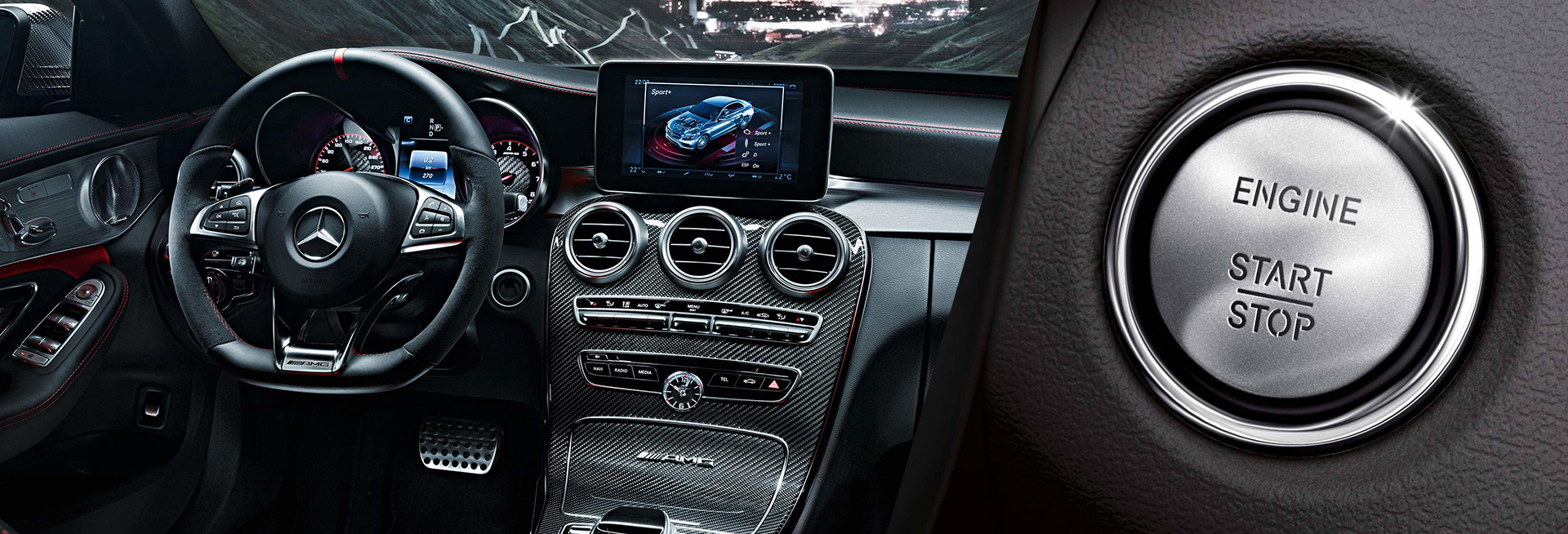 Mercedes C Class Amg Line Estate Limited Special Offer Osv