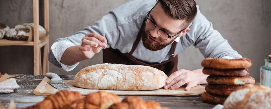 Self-employed baker