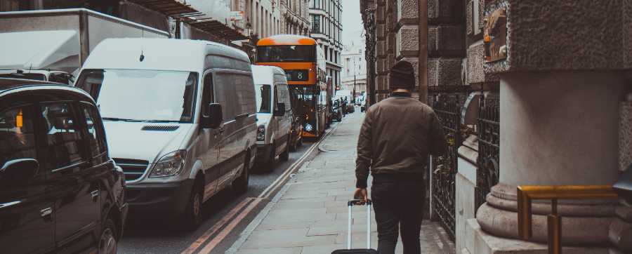 Clean Air Zone - Busy road in London