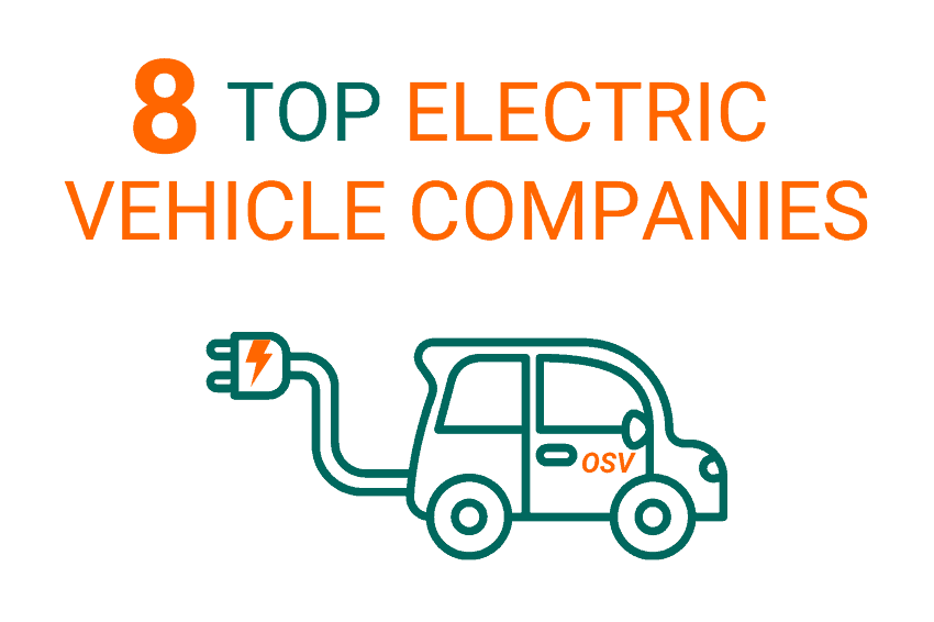 Top 8 electric vehicle companies