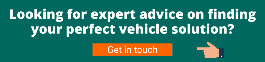 Green background with white text that reads Looking for expert advice on finding your perfect vehicle solution? Get in touch  car companies with subscription services