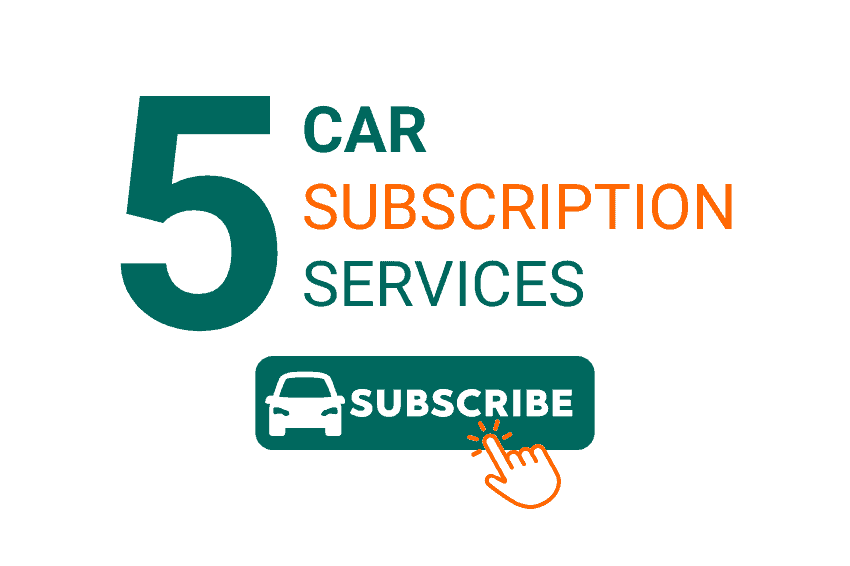 5 car subscription services