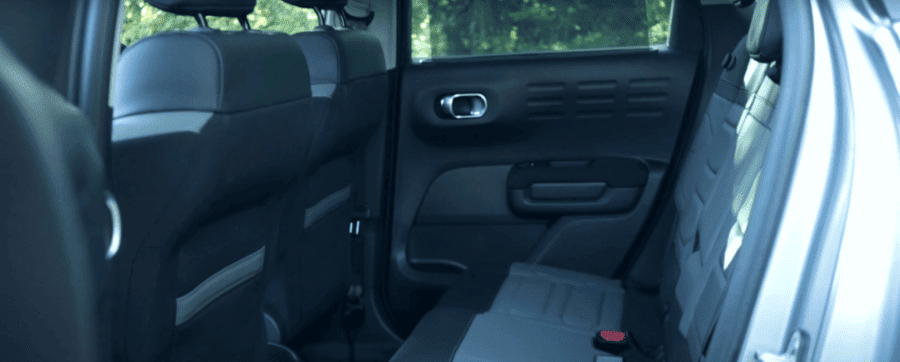 Citroen C3 Aircross rear interior