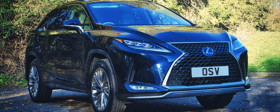 Black Lexus RX