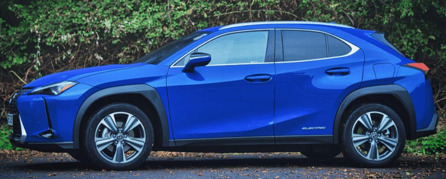 Blue Lexus UX